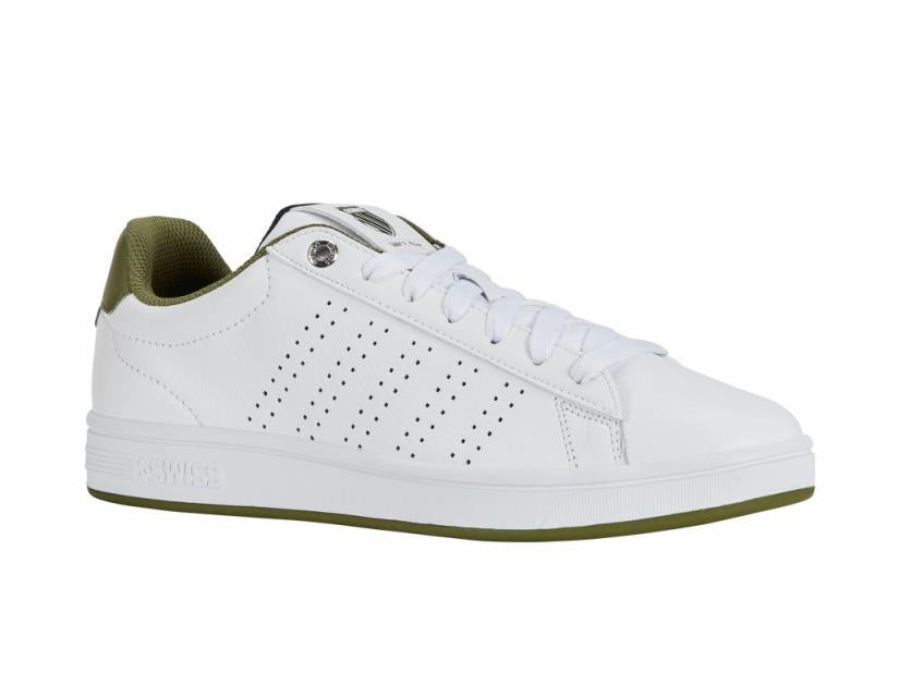 K-Swiss BASE COURT White/mayfly/black | Men Lifestyle