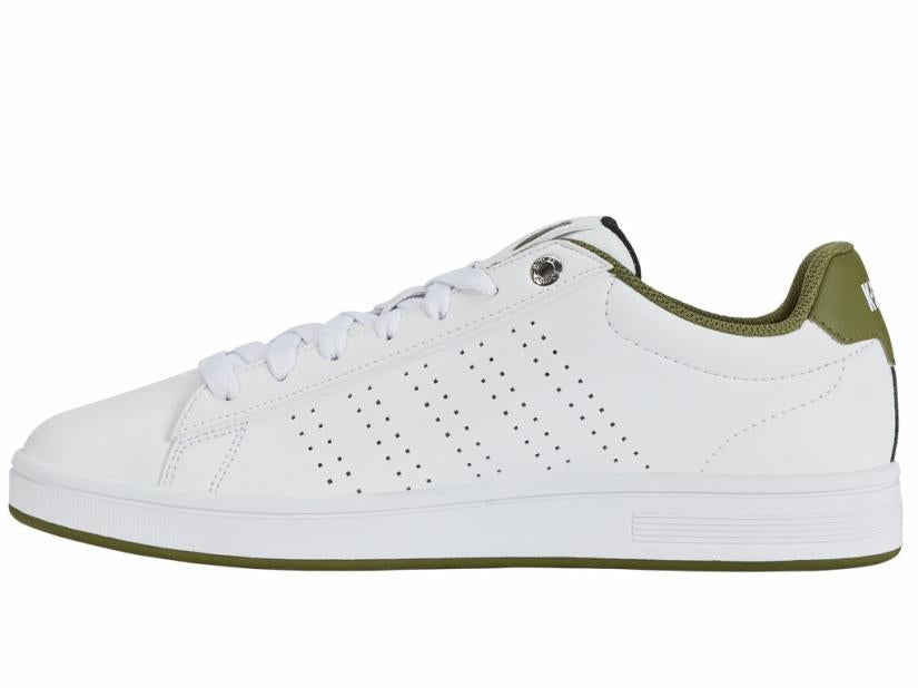 K-Swiss BASE COURT White/mayfly/black | Men Lifestyle