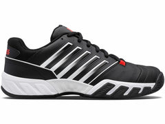 K-Swiss BIGSHOT LIGHT 4 Black/white/poppy Red | Men Tennis