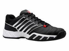 K-Swiss BIGSHOT LIGHT 4 Black/white/poppy Red | Men Tennis