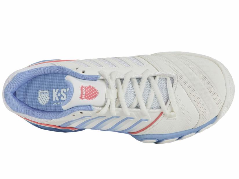 K-Swiss BIGSHOT LIGHT 4 Bright White/open Air/strawberry Ice | Women Tennis