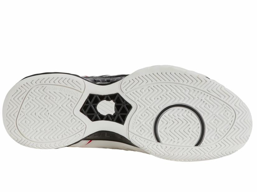 K-Swiss BIGSHOT LIGHT 4 Bright White/stretch Limo/high Risk Red | Men Tennis