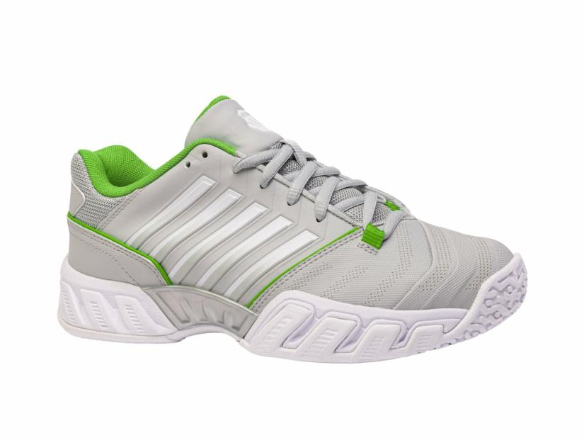 K-Swiss BIGSHOT LIGHT 4 OMNI Gray Violet/white/lime Green | Women Tennis