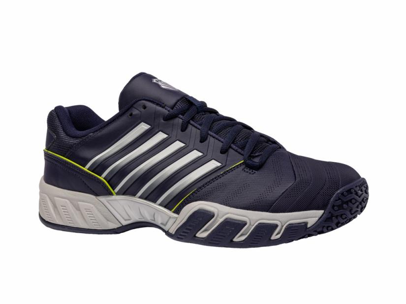 K-Swiss BIGSHOT LIGHT 4 OMNI Peacoat/gray Violet/lime Green | Men Tennis