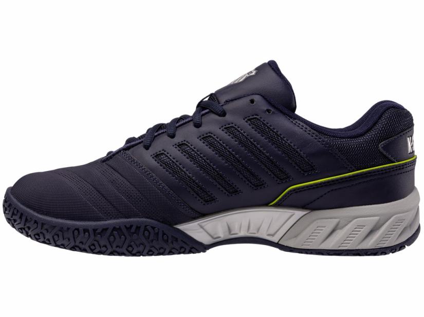 K-Swiss BIGSHOT LIGHT 4 OMNI Peacoat/gray Violet/lime Green | Men Tennis