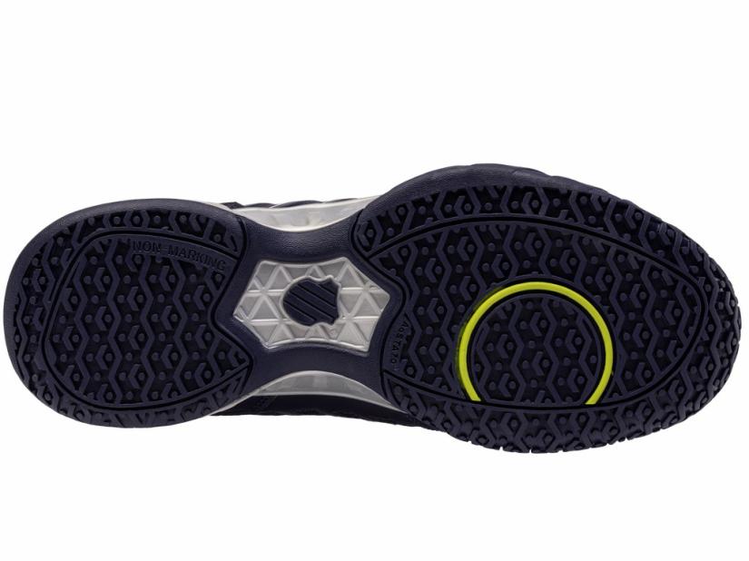 K-Swiss BIGSHOT LIGHT 4 OMNI Peacoat/gray Violet/lime Green | Men Tennis