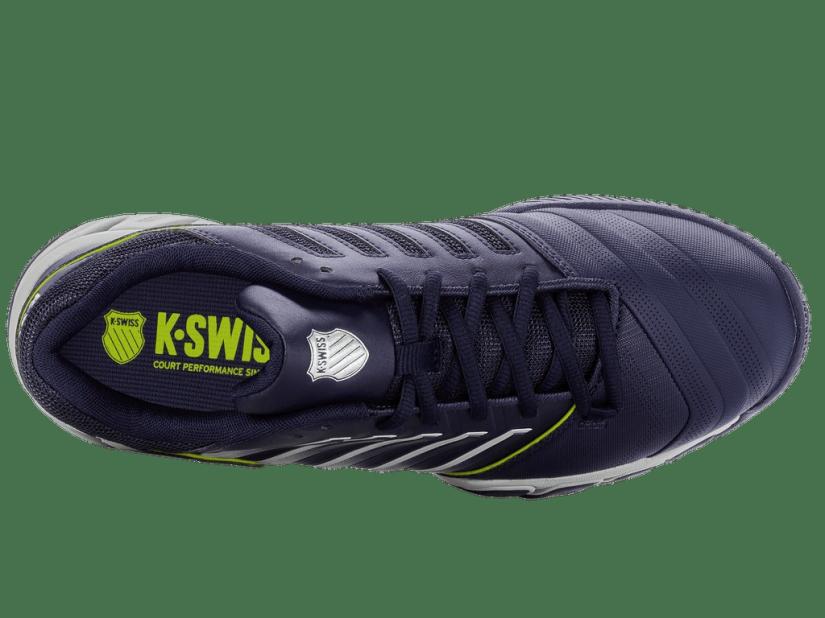 K-Swiss BIGSHOT LIGHT 4 Peacoat/gray Violet/lime Green | Men Tennis
