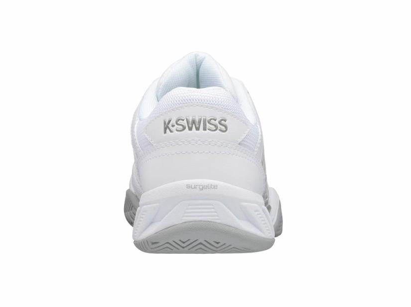 K-Swiss BIGSHOT LIGHT 4 White/high-rise/silver | Women Tennis