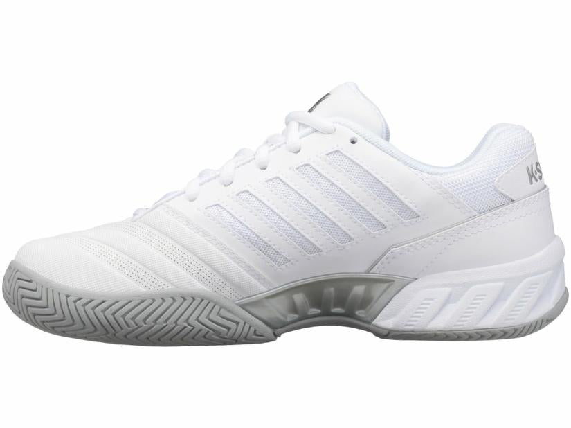 K-Swiss BIGSHOT LIGHT 4 White/high-rise/silver | Women Tennis