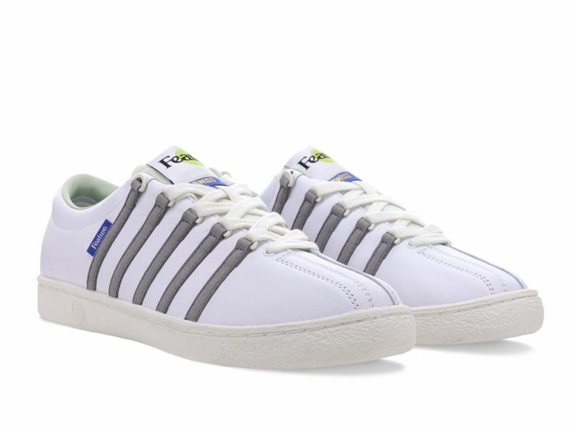K-Swiss CLASSIC 66 X FEATURE White/frost Grey/marshmallow | Women Lifestyle