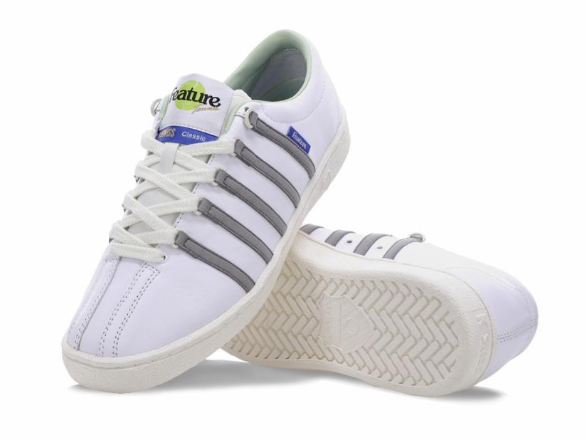 K-Swiss CLASSIC 66 X FEATURE White/frost Grey/marshmallow | Women Lifestyle