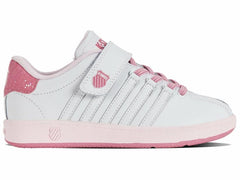 K-Swiss CLASSIC VN VLC White/aurora Pink/tender Touch | Kids Kids (4-8 Years)