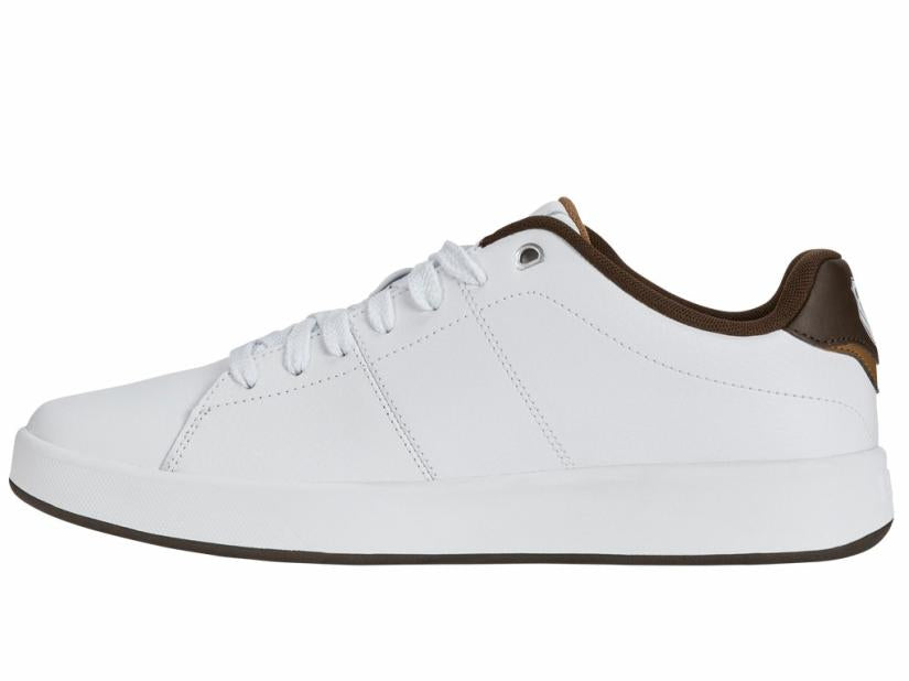 K-Swiss COURT CAMEO II White/toasted Coconut/chocolate Brown | Men Lifestyle