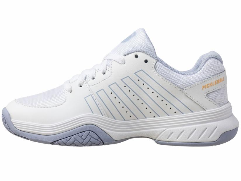 K-Swiss COURT EXPRESS PICKLEBALL White/heather/peach Fuzz | Women Pickleball