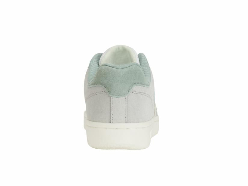 K-Swiss COURT PALISADES White/canary Green/frosty Green/champagne Gold | Women Lifestyle