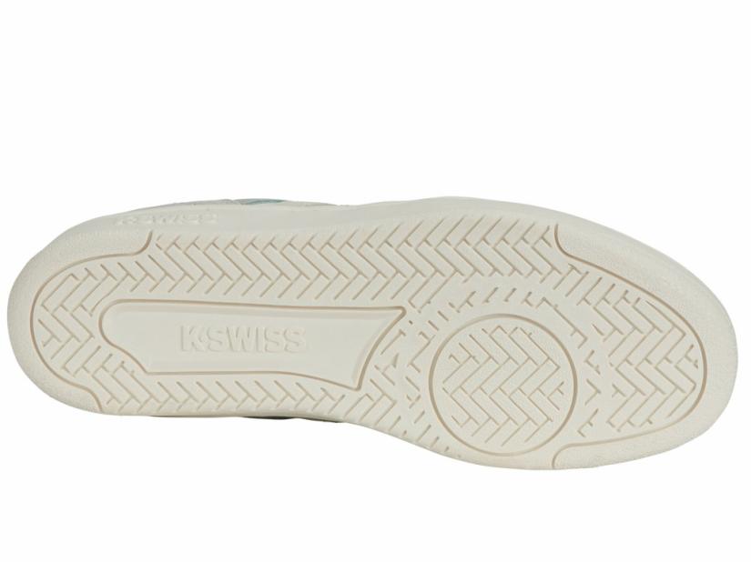 K-Swiss COURT PALISADES White/canary Green/frosty Green/champagne Gold | Women Lifestyle