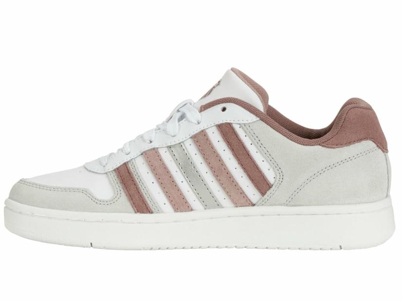 K-Swiss COURT PALISADES White/fawn/antler/silver | Women Lifestyle