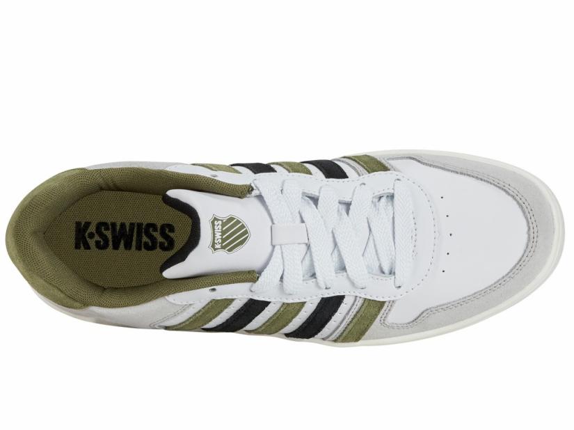 K-Swiss COURT PALISADES White/mayfly/black | Men Lifestyle