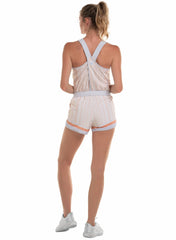 K-Swiss COURT ROMPER Star White | Women Tennis &amp; Pickleball