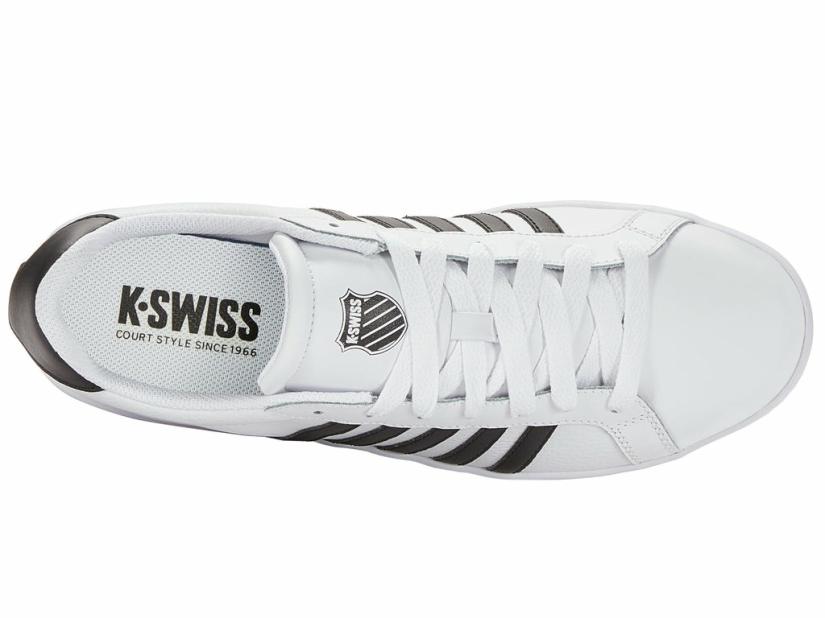 K-Swiss COURT TIEBREAK White/black/white | Men Lifestyle
