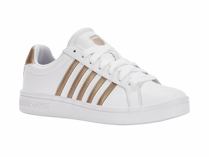 K-Swiss COURT TIEBREAK White/rose Gold | Women Lifestyle