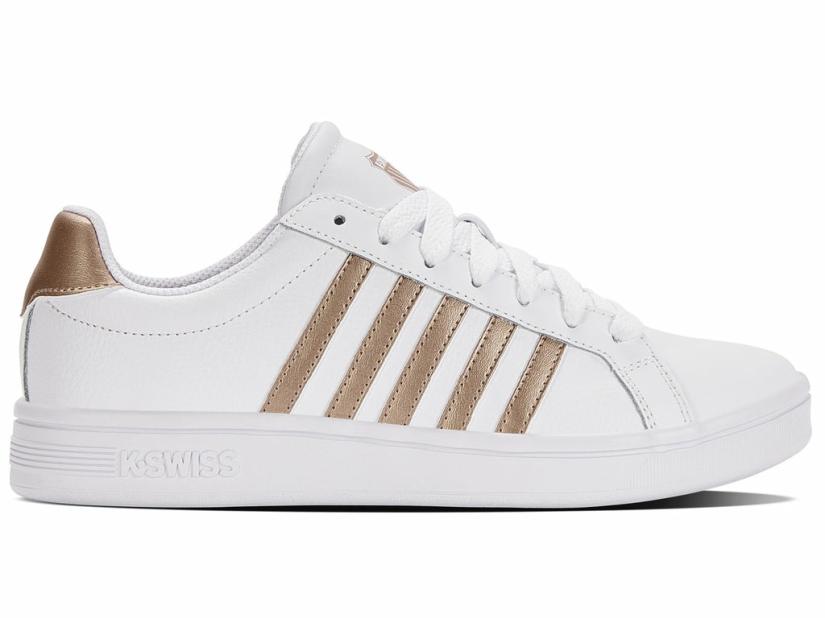 K-Swiss COURT TIEBREAK White/rose Gold | Women Lifestyle