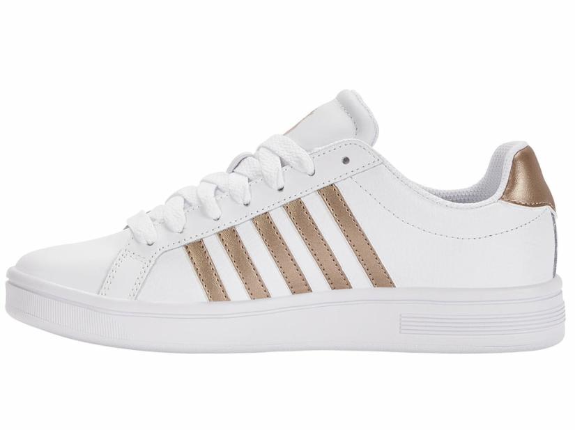 K-Swiss COURT TIEBREAK White/rose Gold | Women Lifestyle