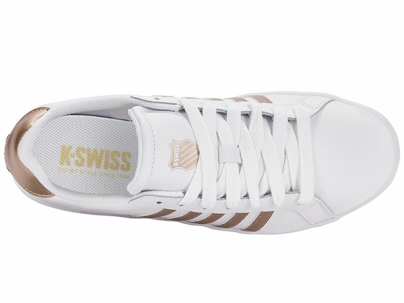 K-Swiss COURT TIEBREAK White/rose Gold | Women Lifestyle