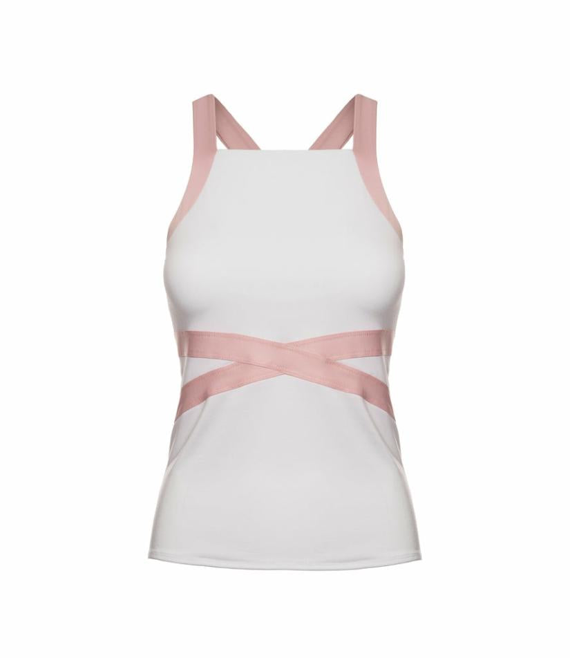 K-Swiss CRISS-CROSS TANK White | Women Tennis &amp; Pickleball