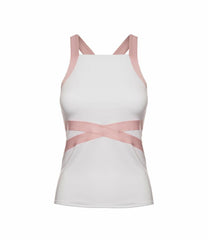 K-Swiss CRISS-CROSS TANK White | Women Tennis &amp; Pickleball