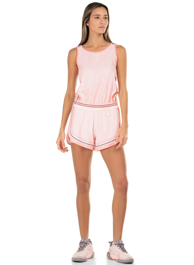 K-Swiss CROSS COURT ROMPER Sepia | Women Tennis