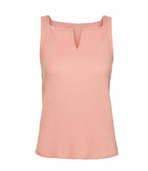 K-Swiss DEEP V PLEATED TANK Peach | Women Tennis &amp; Pickleball