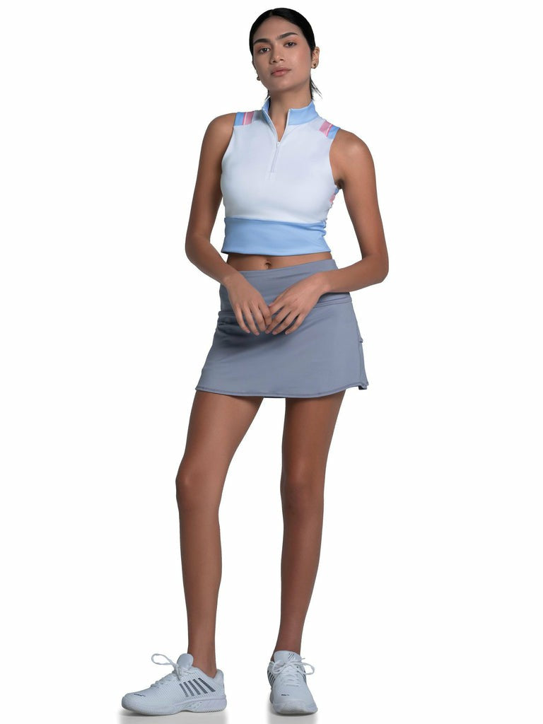 K-Swiss EDGE CUT CROP TANK Edge Cut Crop Tank | Women Tennis