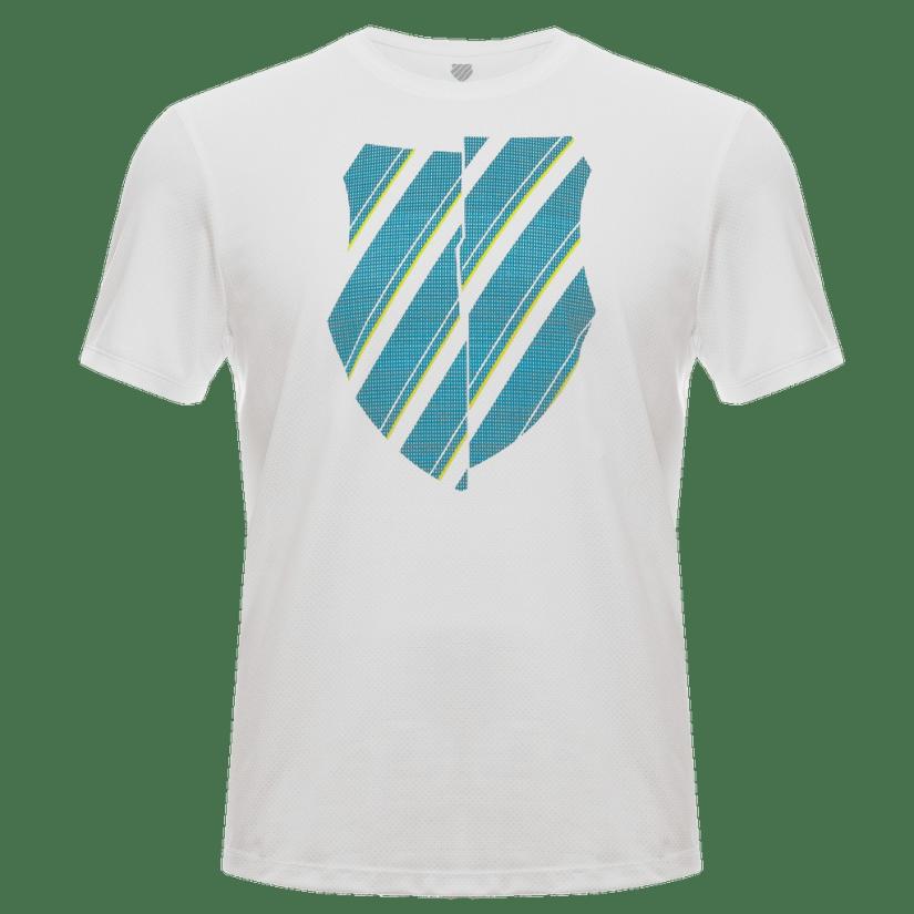 K-Swiss ELECTRIC LOGO S/S White | Men T-Shirts &amp; Tops
