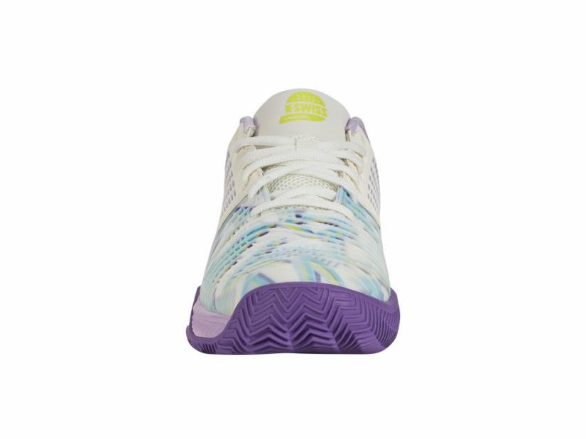 K-Swiss EXPRESS LIGHT 3 PADEL Snow White/purple Heart/evening Primrose | Women Padel