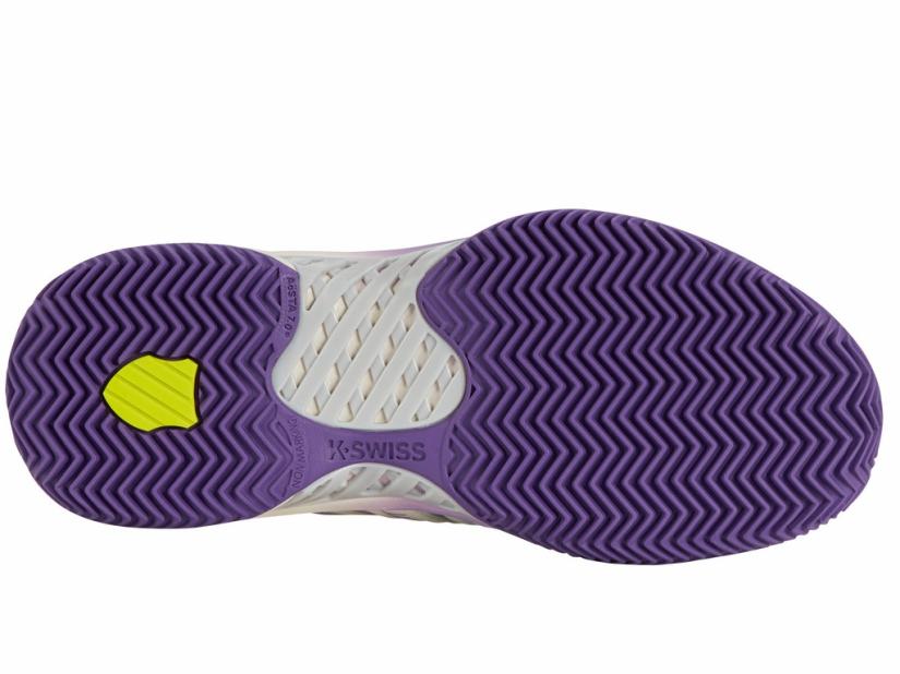 K-Swiss EXPRESS LIGHT 3 PADEL Snow White/purple Heart/evening Primrose | Women Padel