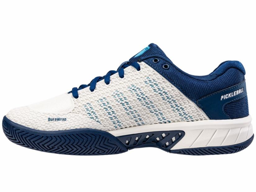 K-Swiss EXPRESS LIGHT PICKLEBALL Blue Opal/blanc De Blanc/cyan Blue | Men Pickleball