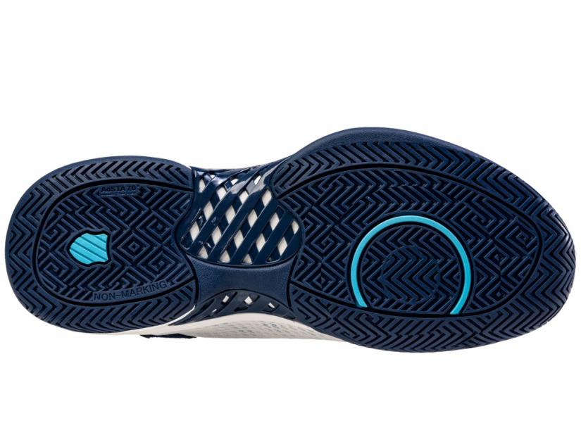 K-Swiss EXPRESS LIGHT PICKLEBALL Blue Opal/blanc De Blanc/cyan Blue | Men Pickleball