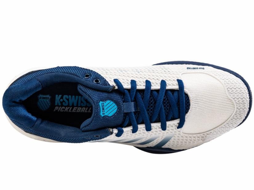 K-Swiss EXPRESS LIGHT PICKLEBALL Blue Opal/blanc De Blanc/cyan Blue | Men Pickleball