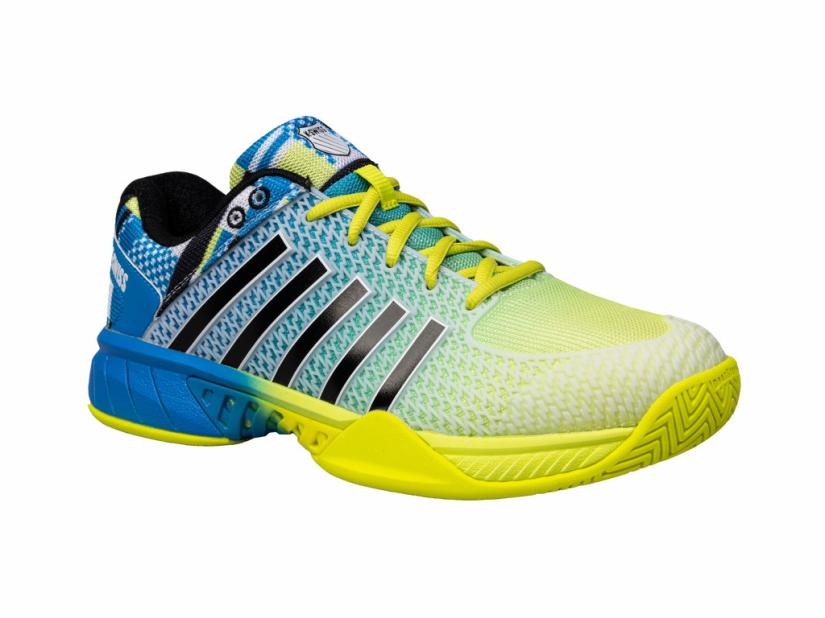 K-Swiss EXPRESS LIGHT PICKLEBALL Brilliant Blue/optic Yellow | Men Pickleball