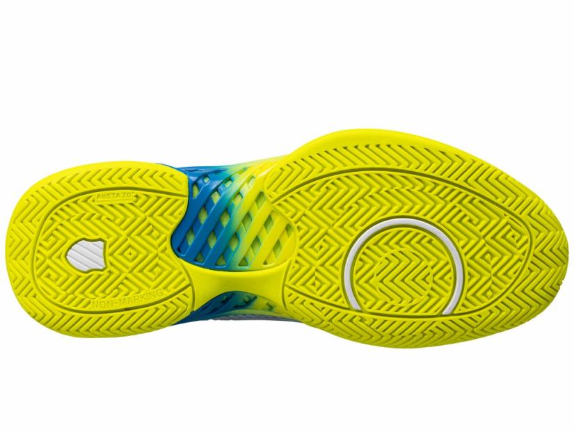 K-Swiss EXPRESS LIGHT PICKLEBALL Brilliant Blue/optic Yellow | Men Pickleball
