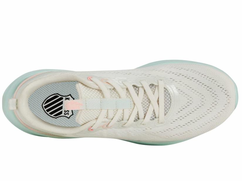 K-Swiss HELIO TRAINER Sail White/foam Green | Women Lifestyle