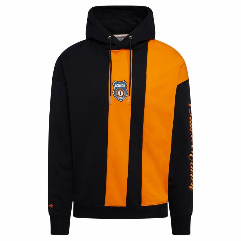 K-Swiss HERITAGE MCLAREN X K-SWISS HOODIE Black | Men Jackets &amp; Hoodies