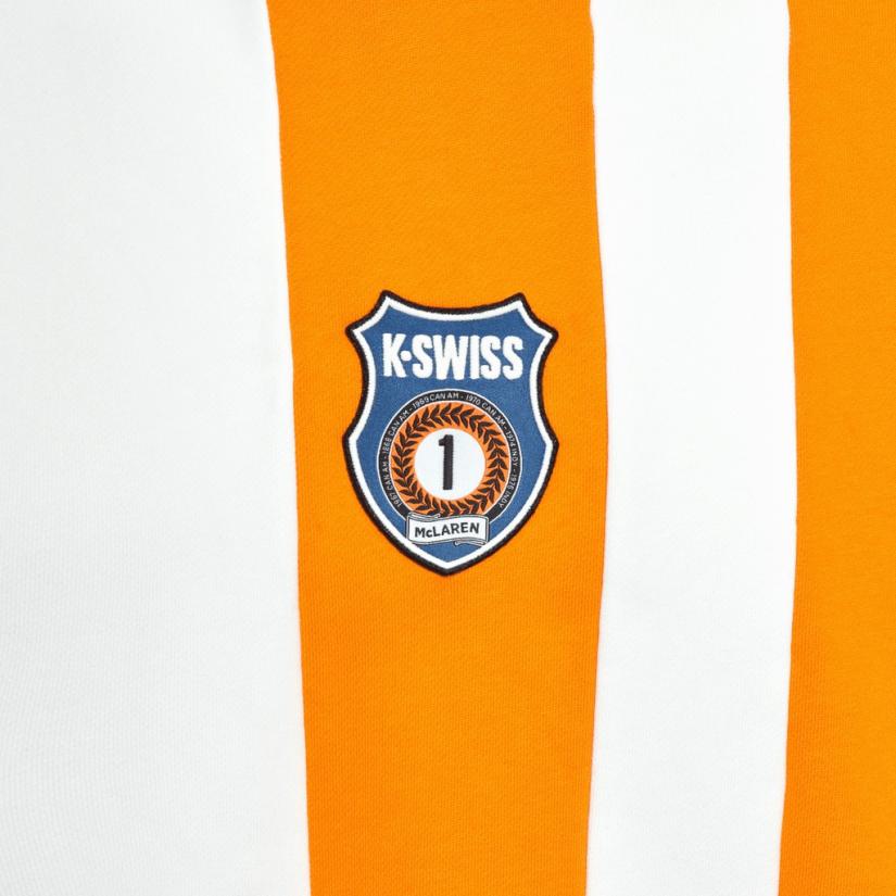 K-Swiss HERITAGE MCLAREN X K-SWISS HOODIE White | Men Tennis &amp; Pickleball