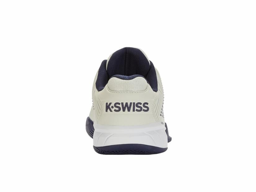 K-Swiss HYPERCOURT EXPRESS 2-2E Gray/wht/peacoat | Men Tennis