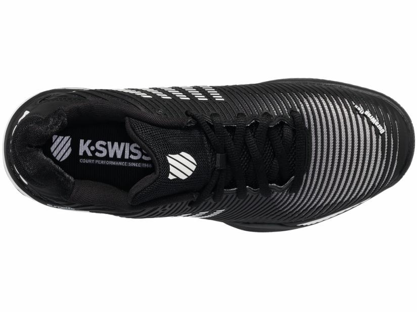 K-Swiss HYPERCOURT EXPRESS 2 Black/white/high-rise | Men Tennis