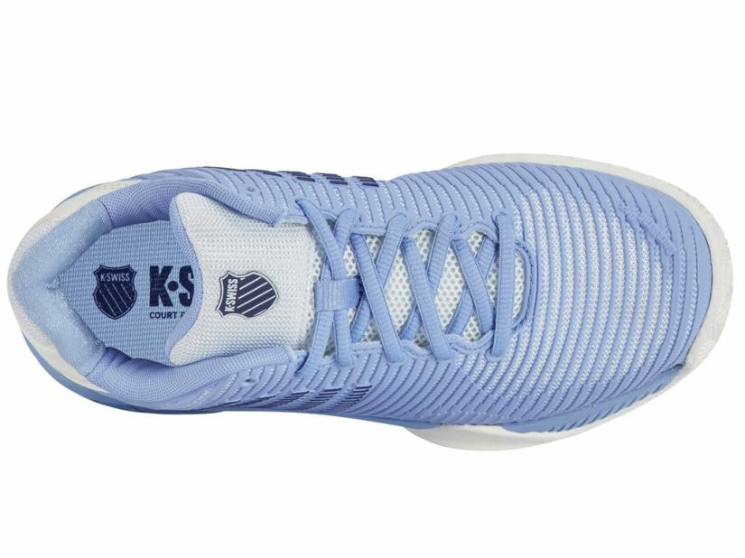K-Swiss HYPERCOURT EXPRESS 2 Bright White/open Air/estate Blue | Kids Teens (8-16 Years)