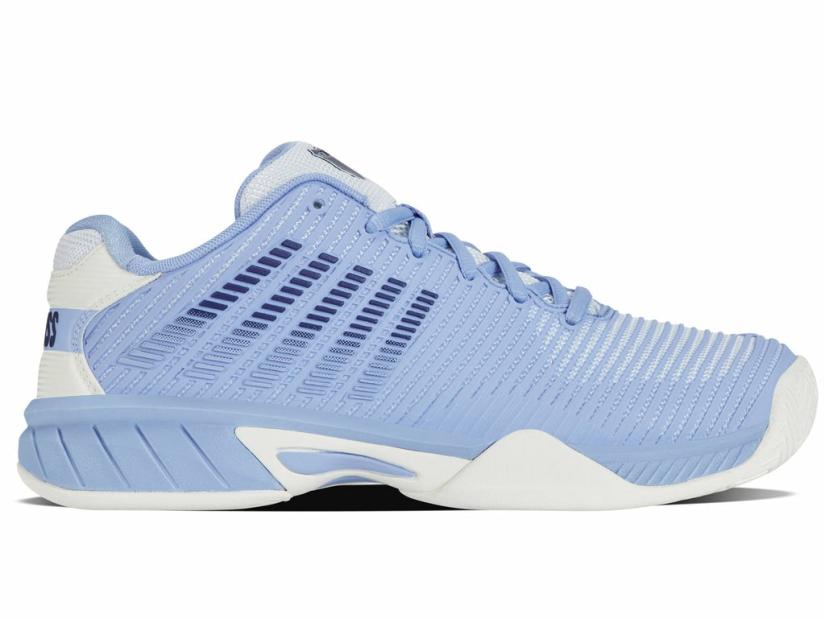 K-Swiss HYPERCOURT EXPRESS 2 Bright White/open Air/estate Blue | Kids Tennis