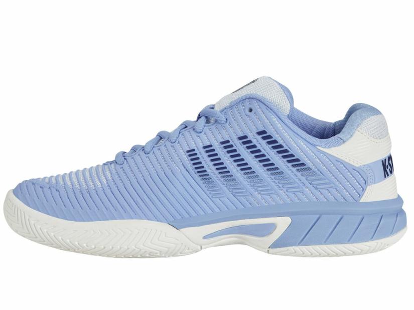 K-Swiss HYPERCOURT EXPRESS 2 Bright White/open Air/estate Blue | Kids Tennis