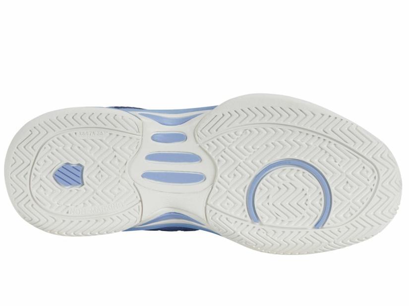 K-Swiss HYPERCOURT EXPRESS 2 Bright White/open Air/estate Blue | Kids Tennis
